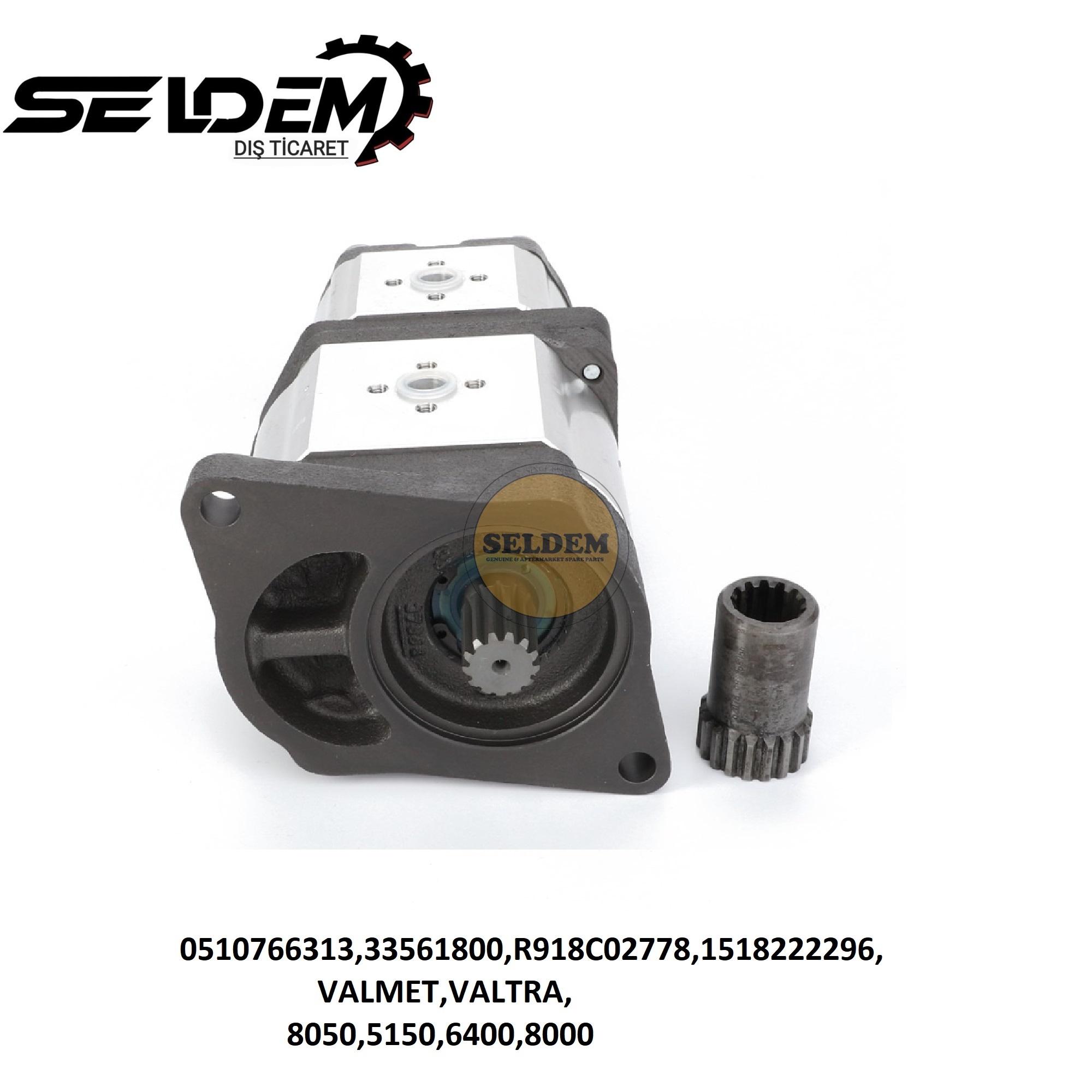 Valmet / Valtra Hidrolik Dişli Pompa 0510766313