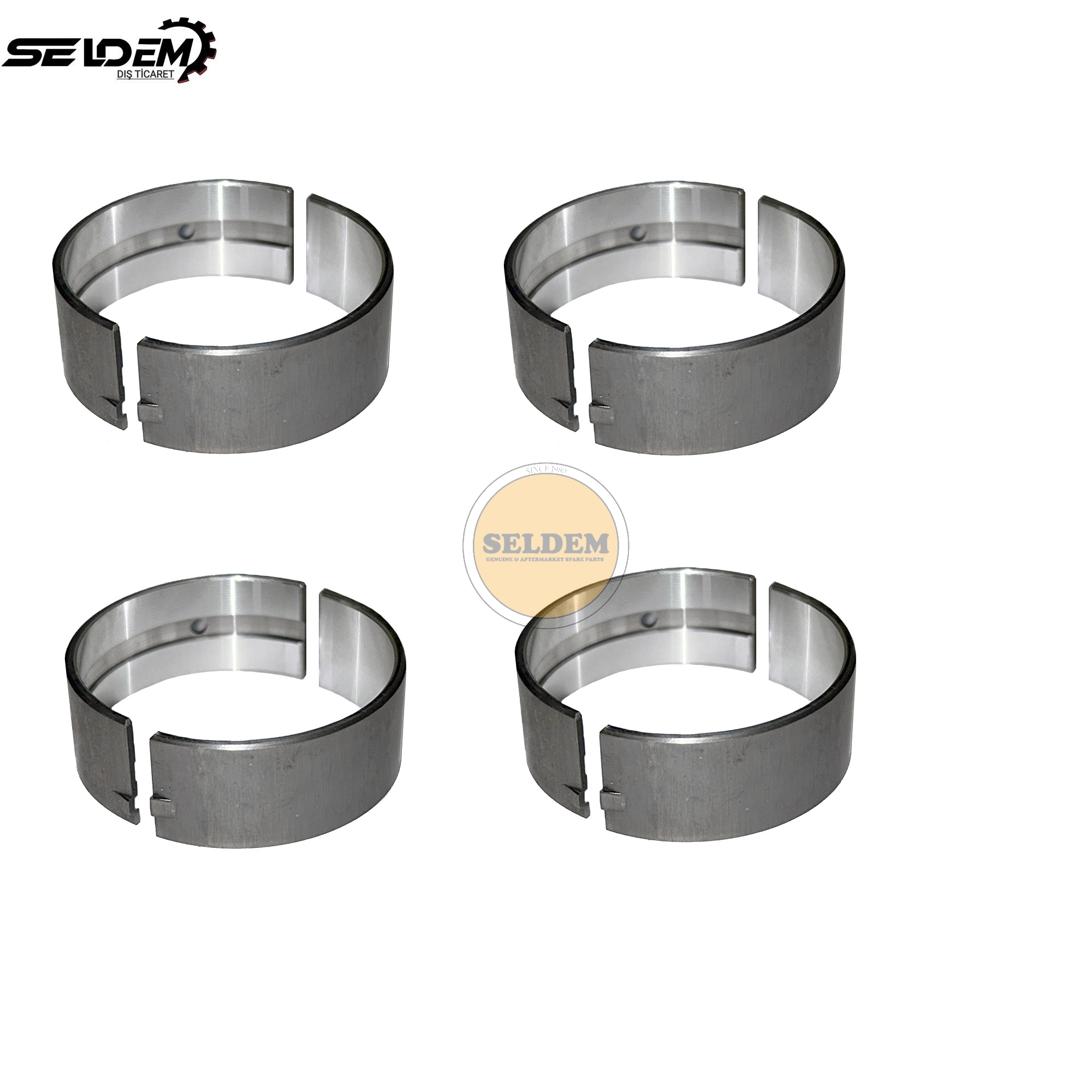 Yanmar 3TNE68 Main-Bearing Set 0.25mm 719260-02870