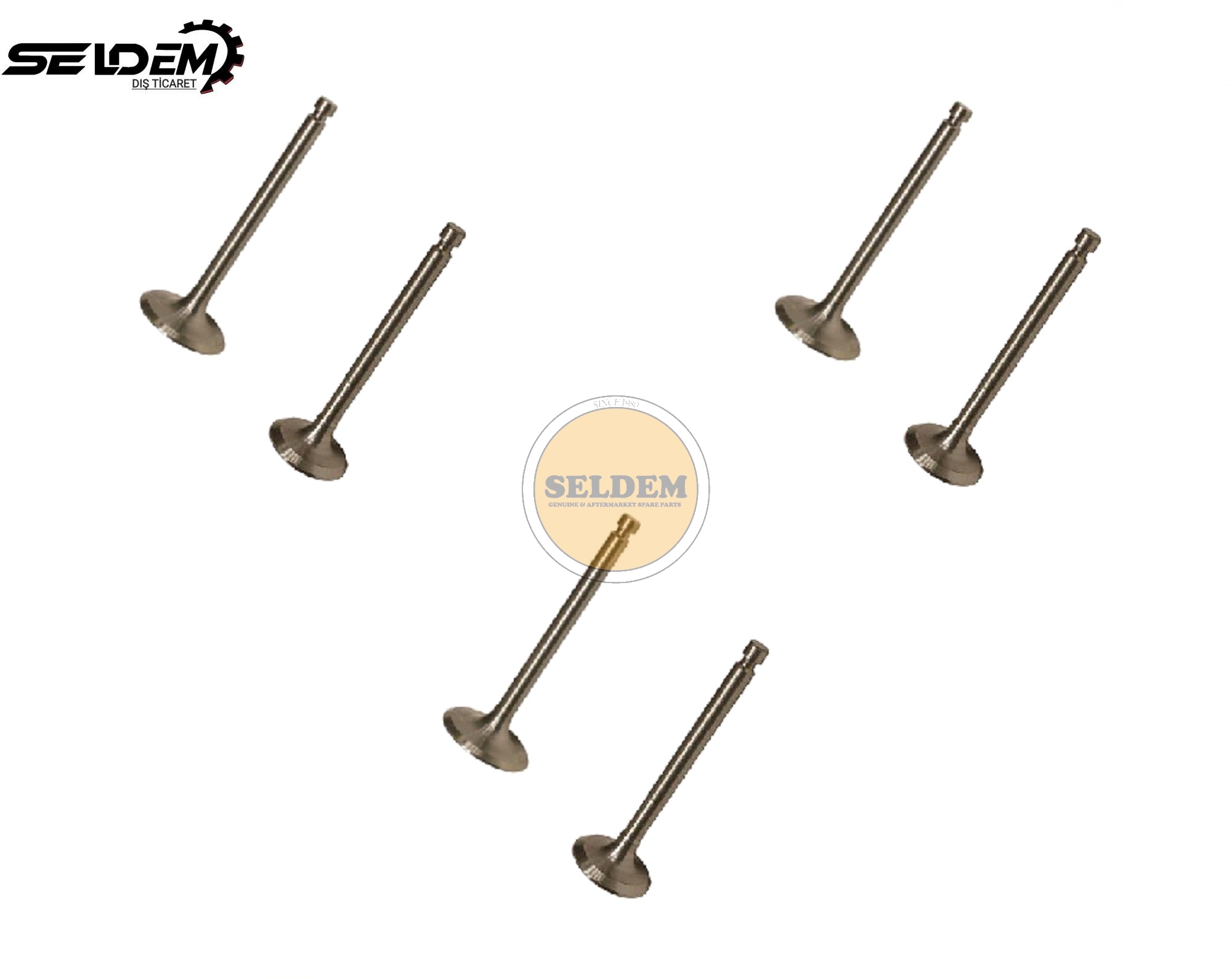 Yanmar 3TNE68 Valve Set In+Ex 119260-11110 + 119260-11100