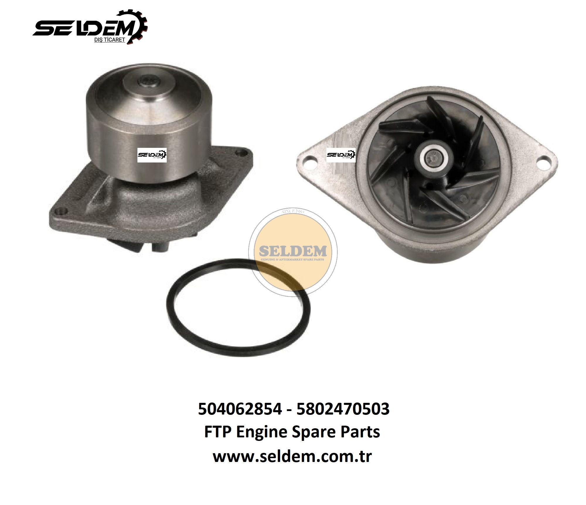 FTP Devirdaim Su Pompası Water Pump 5802470503