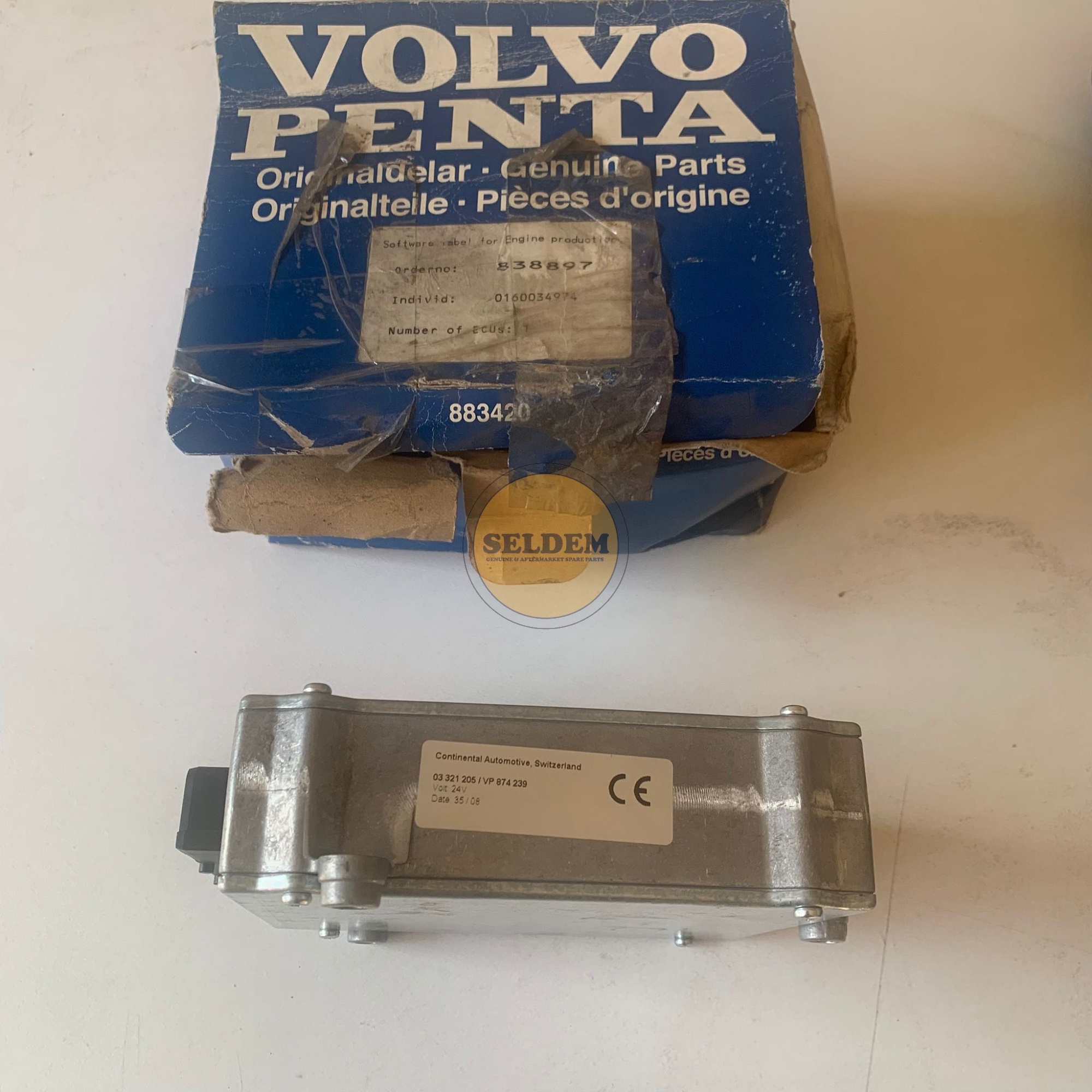 Volvo Penta Kontrol Ünitesi 874239, 838897