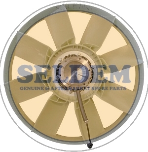 Fan Clutch with Plastic Fan - 0002007722, A0002007722
