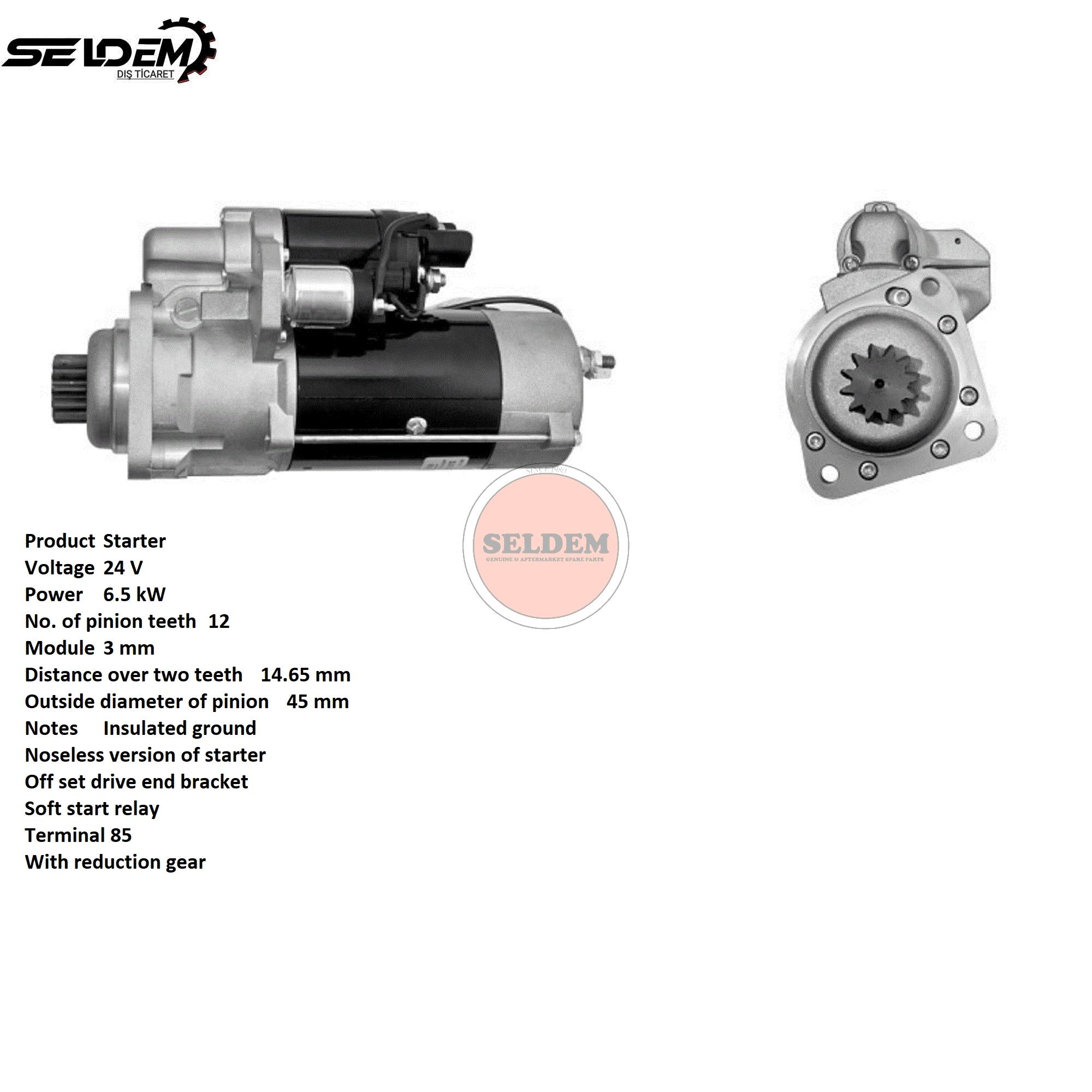 Deutz 01163556 STARTER
