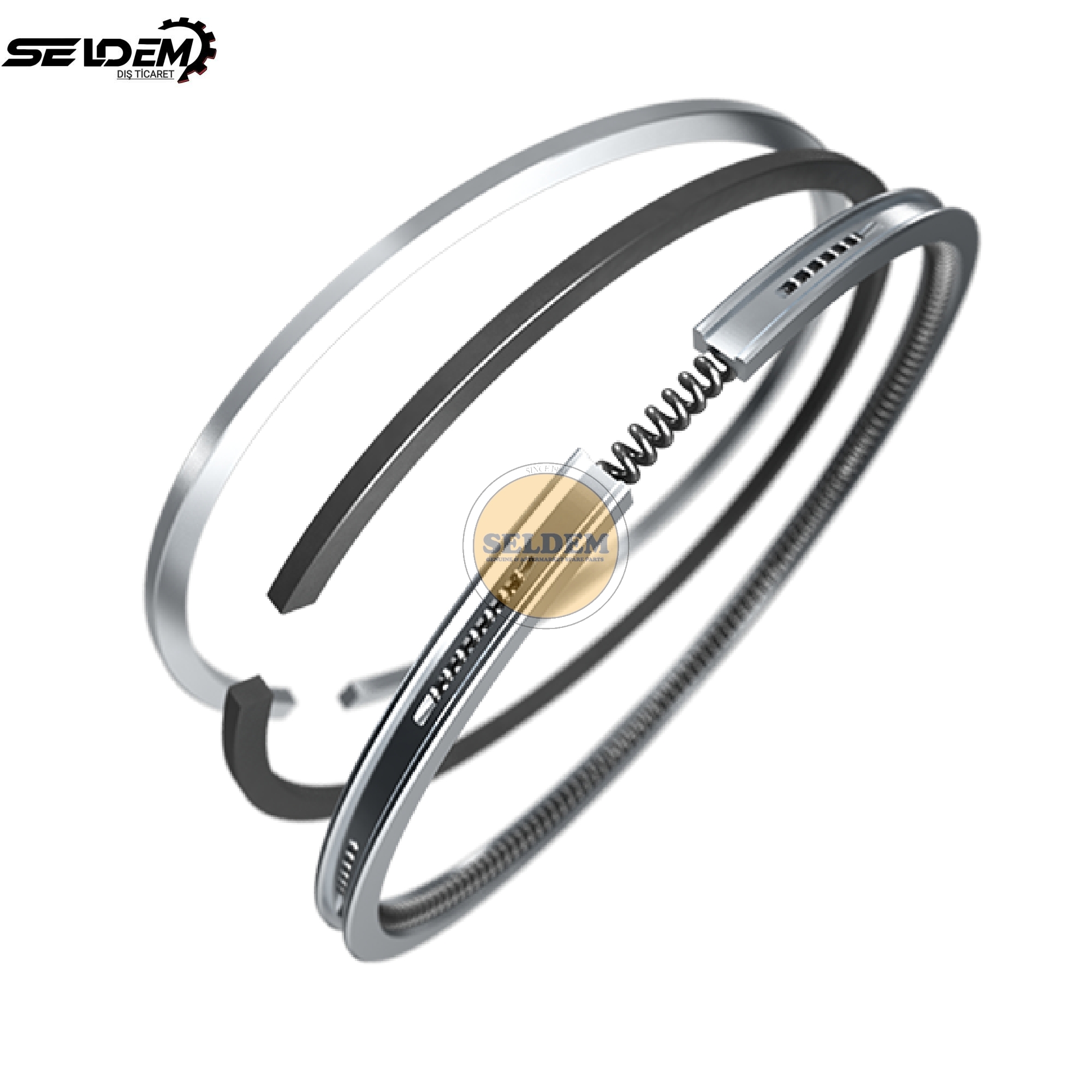 Yanmar 3TNE68 Piston Ring Set 0.50 MM 719265-22900