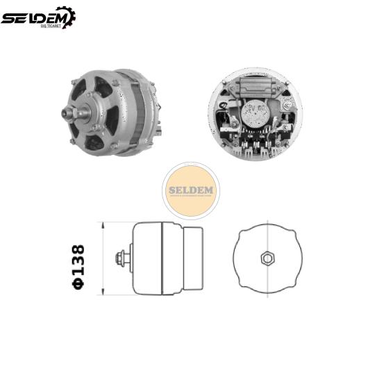 KRAMER TELEHANDLERS, 0000802797, GENERATOR