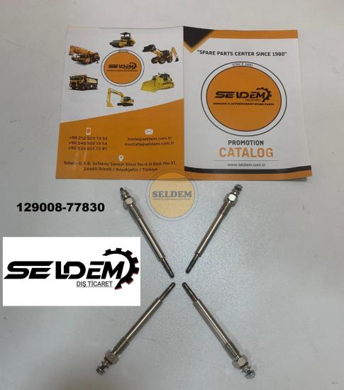 129008-77830,Yanmar Kızdırma Buji, Plug,Glow