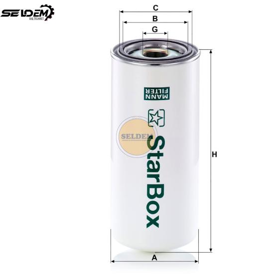 1626832100,Atlas Copco, Air, Oil, Seperator, Filter